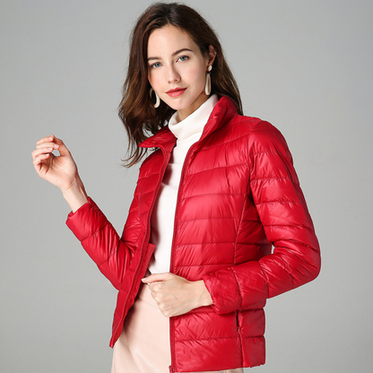 Monika® | Ultraleichte packbare Pufferjacke