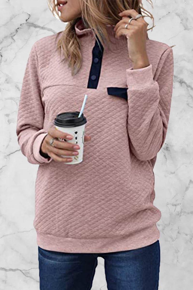 Zaira® | Lässige, solide Patchwork-Rollkragenpullover