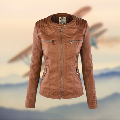 Amara® | Elegante Lederjacke