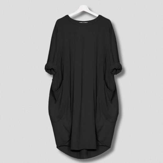 Imelda® | Midikleid mit Rundhalsausschnitt