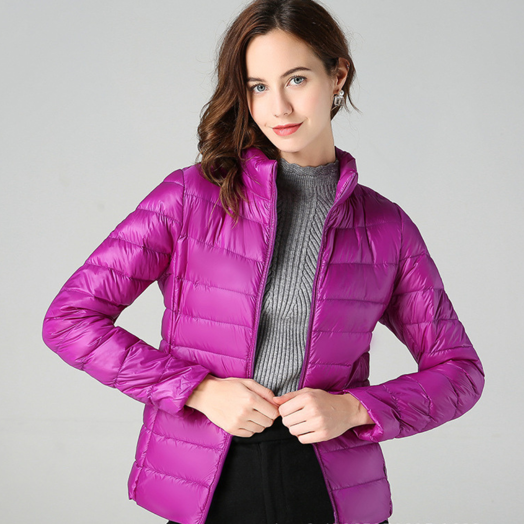 Monika® | Ultraleichte packbare Pufferjacke