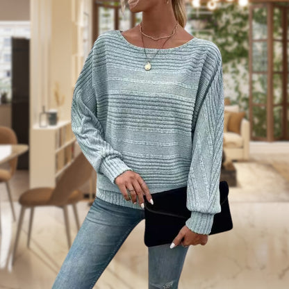 Theda® | Lässiger Charme Gerippter Pullover