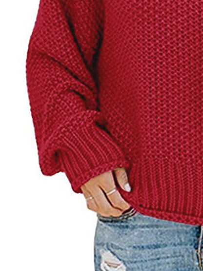 Agnes® | Pullover mit Rollkragen und überschnittenen Schultern