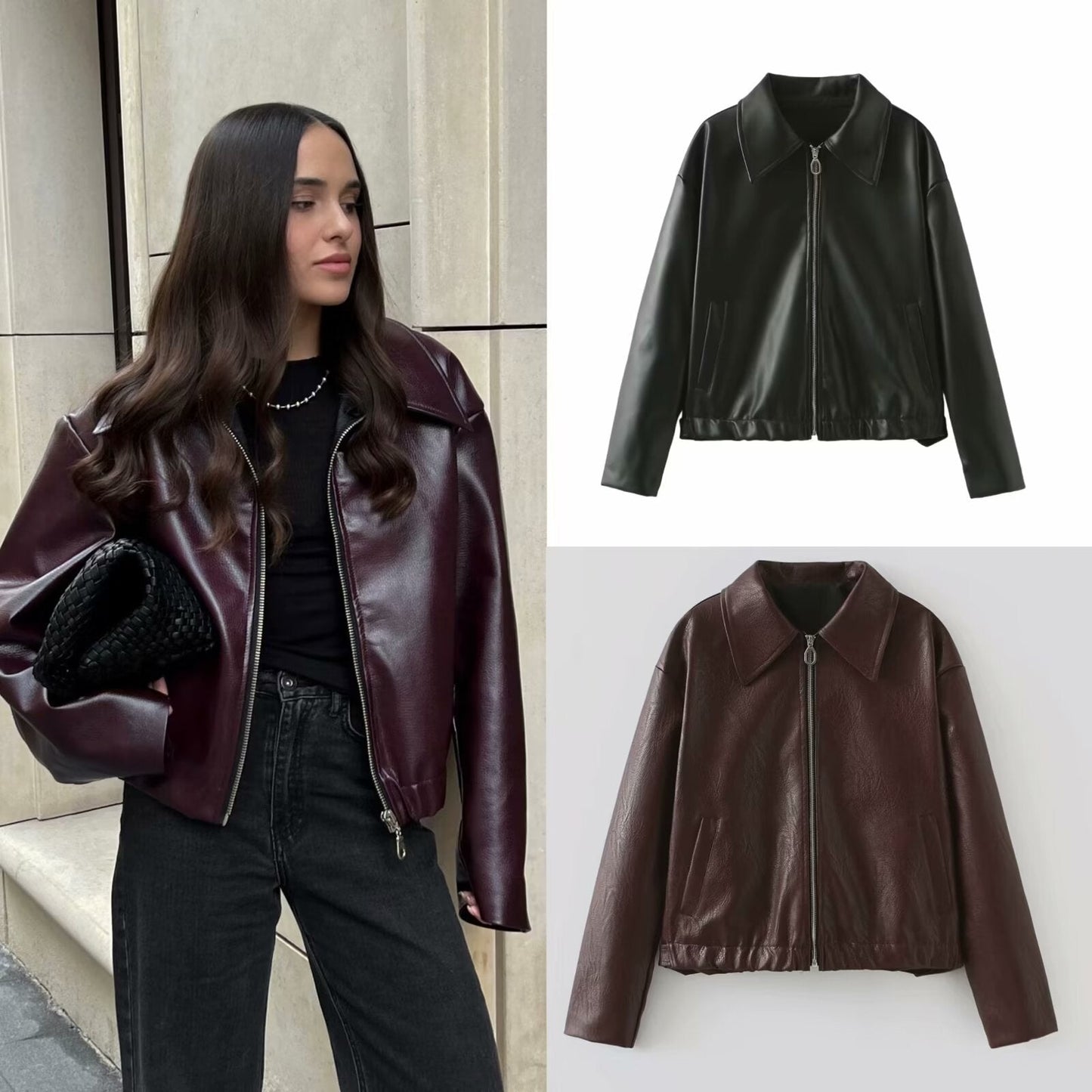 Ursula® | Elegante Lederjacke