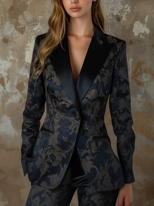 Bertha® | MarineJacquard Satin Mantel