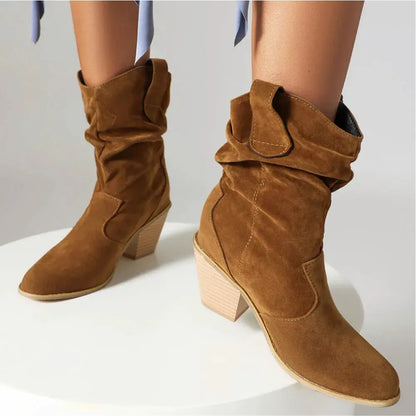 Veronike® | Westernstiefel mit Rüschen