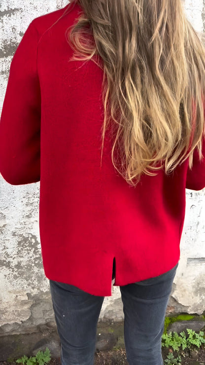 Ainhoa® | Sutton-Jacke mit Revers und Reißverschluss