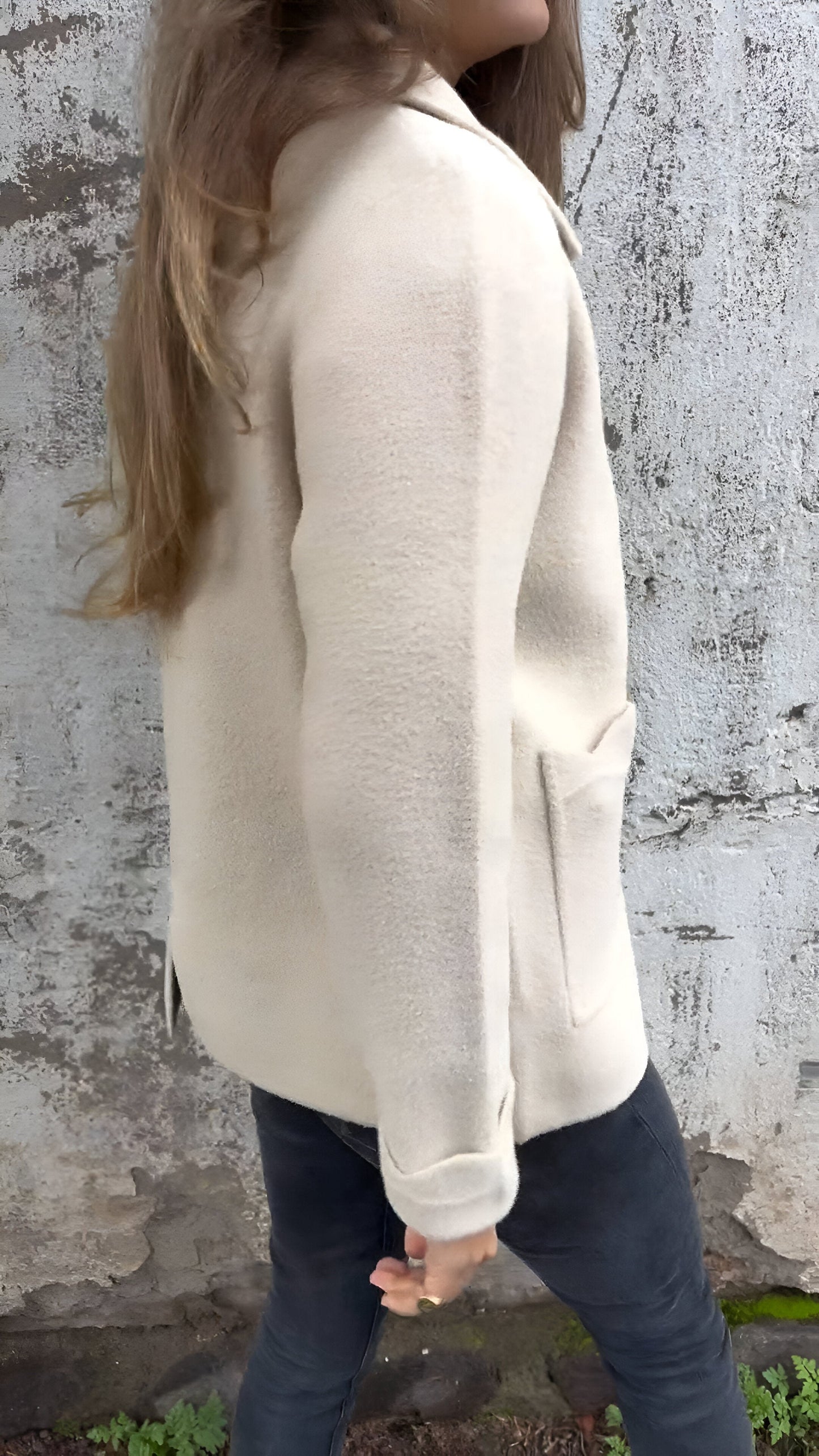 Ainhoa® | Sutton-Jacke mit Revers und Reißverschluss