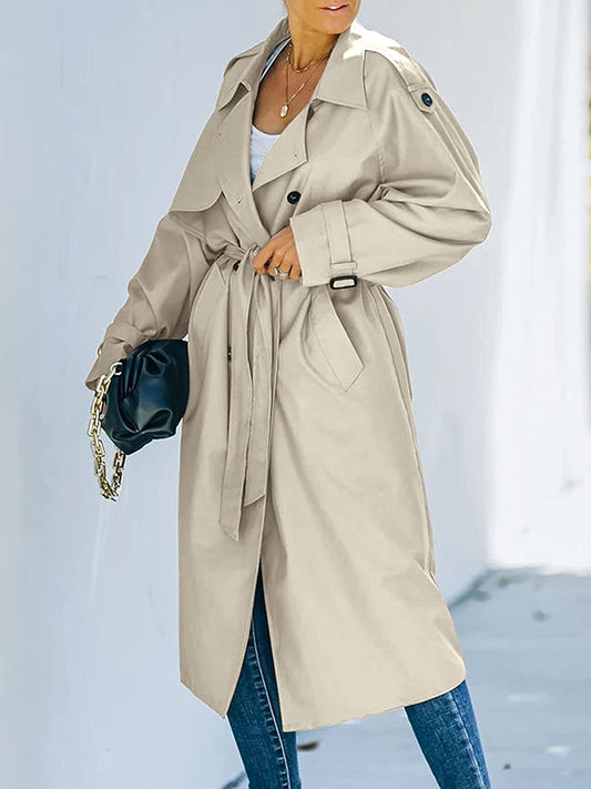 Imelda® | Klassischer, doppelt knöpfbarer Trenchcoat für Damen