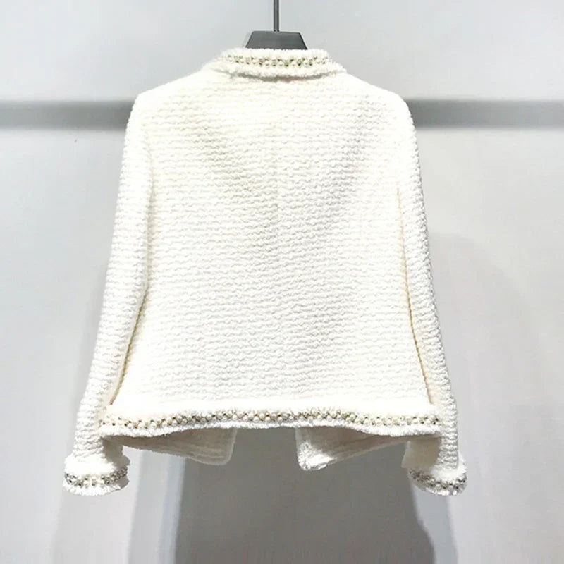 Petra® | Weiße Tweedjacke für Damen