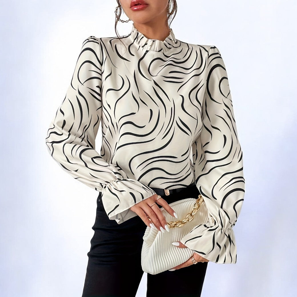 Lore® | Elegante Musterbluse