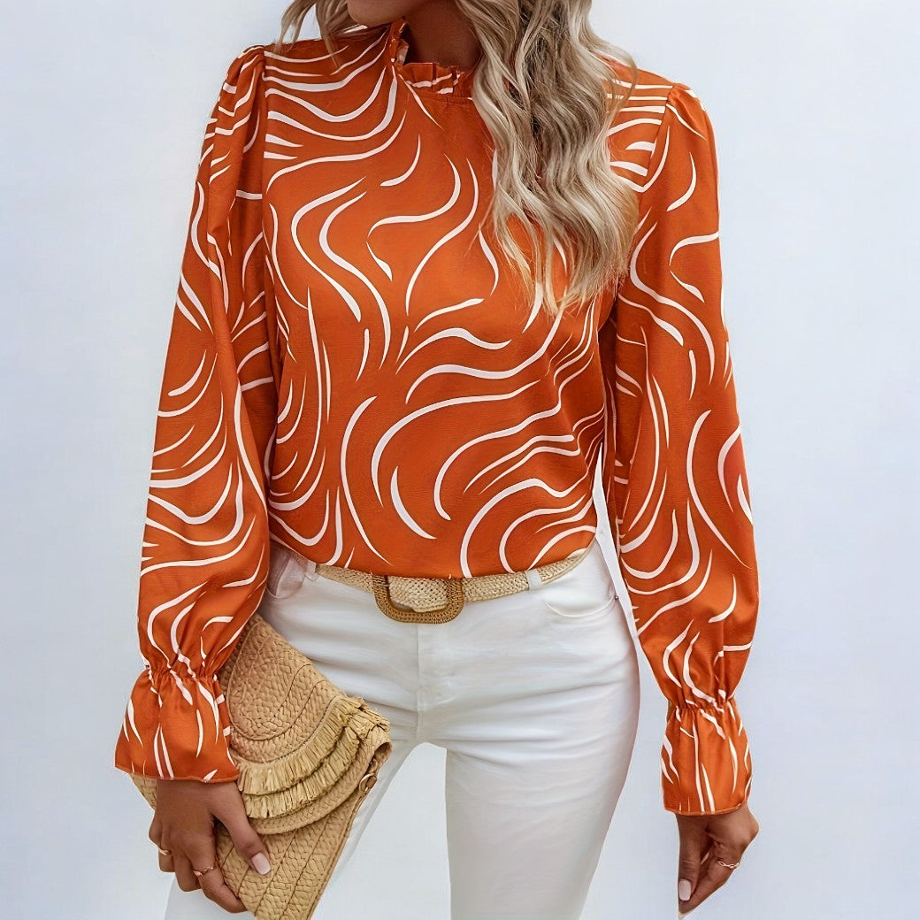 Lore® | Elegante Musterbluse