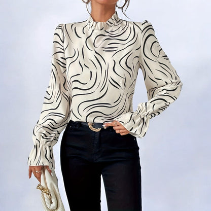 Lore® | Elegante Musterbluse