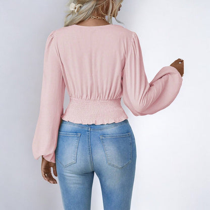 Franziska® | Elegante Bluse mit Wickeloptik