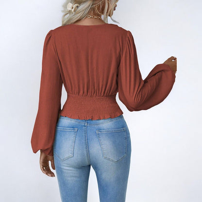 Franziska® | Elegante Bluse mit Wickeloptik