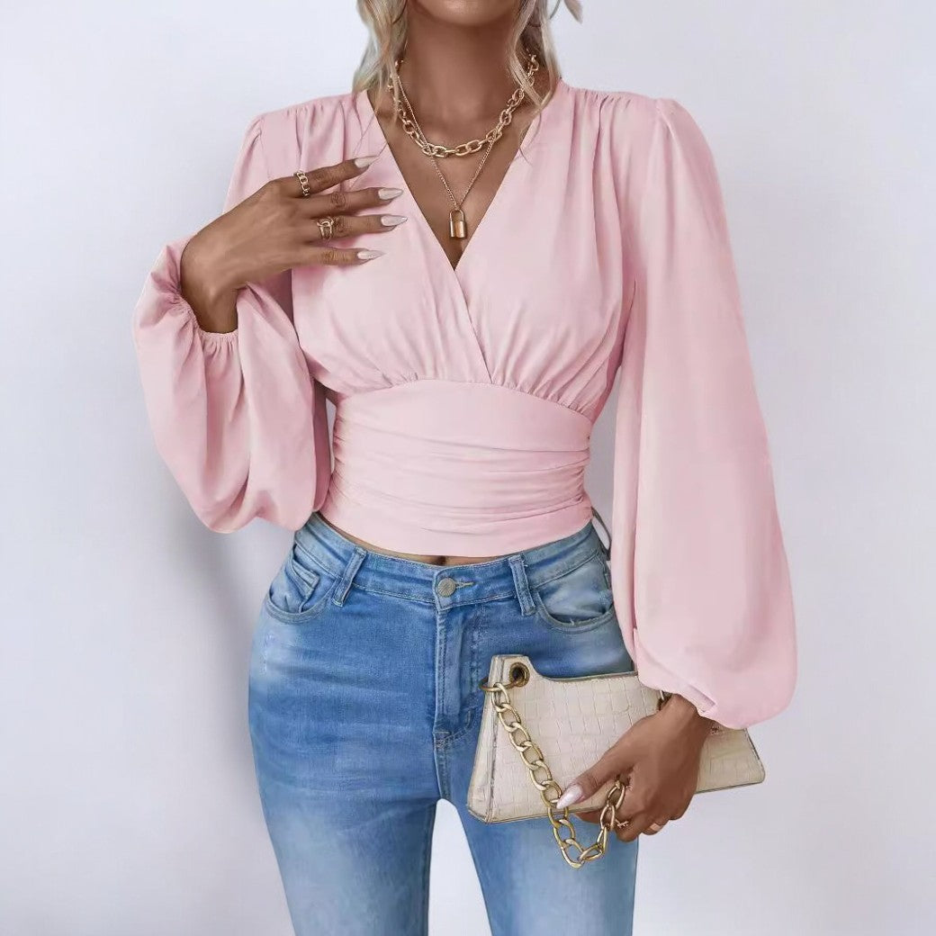 Franziska® | Elegante Bluse mit Wickeloptik