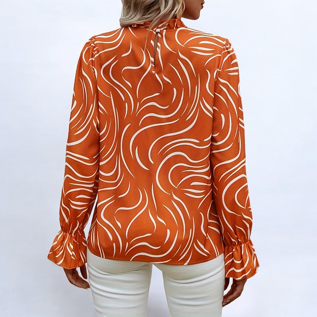 Lore® | Elegante Musterbluse