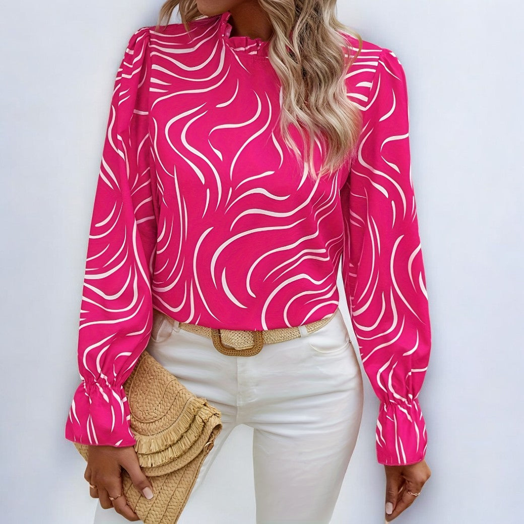 Lore® | Elegante Musterbluse