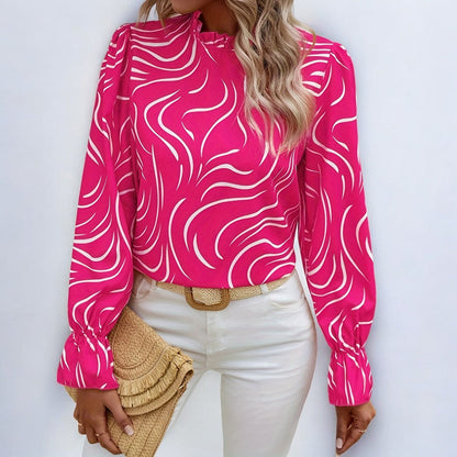 Lore® | Elegante Musterbluse