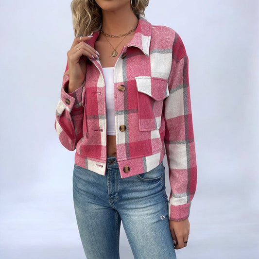 Britta® | Modische Karo-Jacke