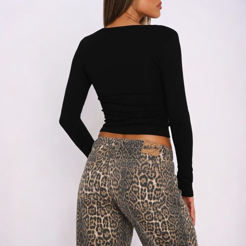 Eike® | Elegantes Langarm-Shirt mit Knopfleiste