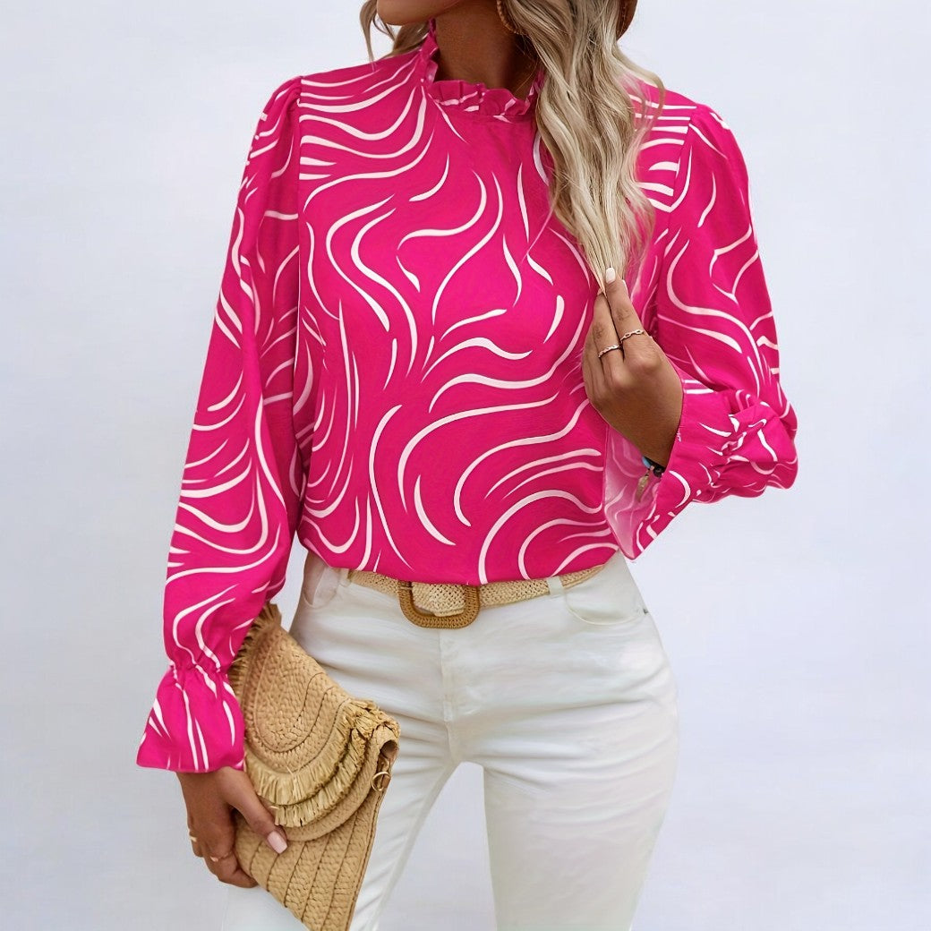 Lore® | Elegante Musterbluse