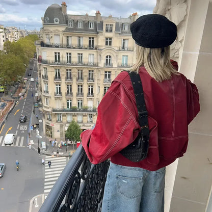 Vanessa® | Veste en Cuir Oversize