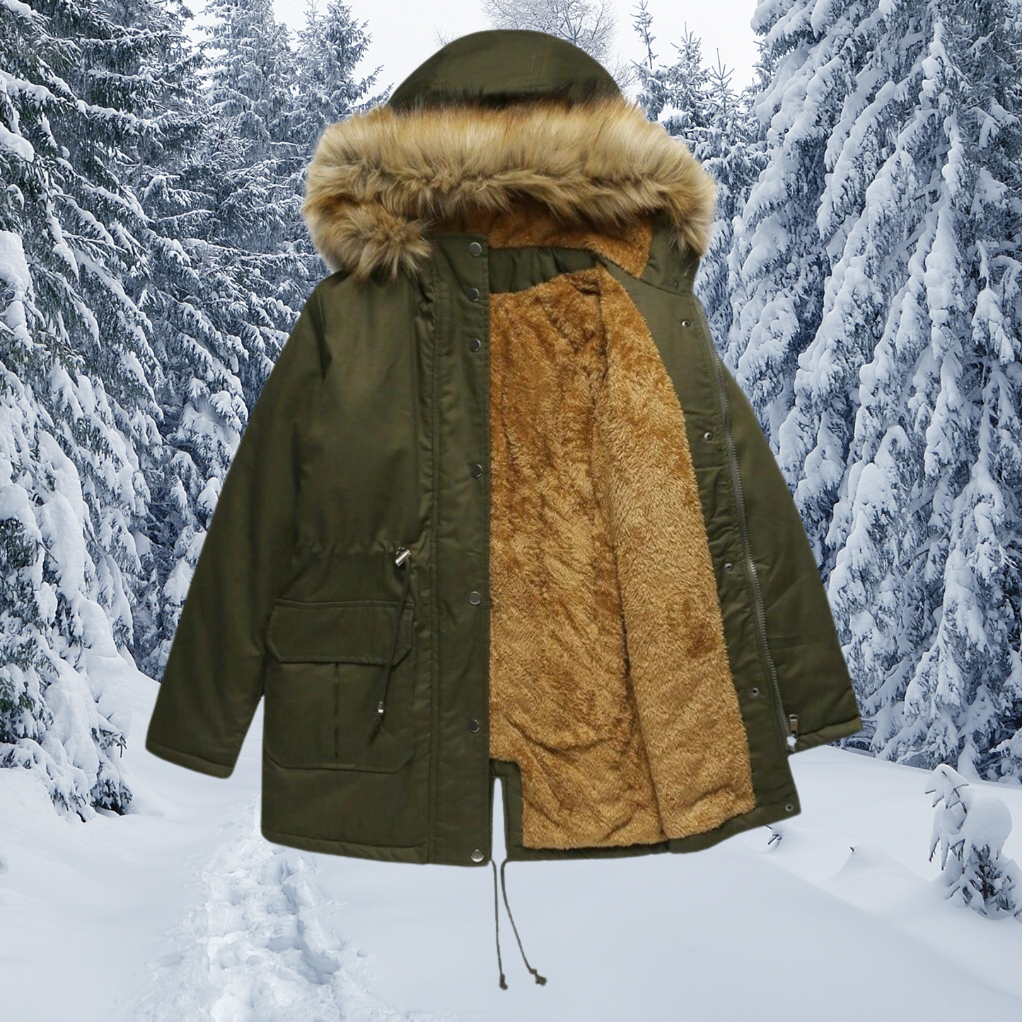 Amelia® | Entspannter und zeitloser Wintermantel