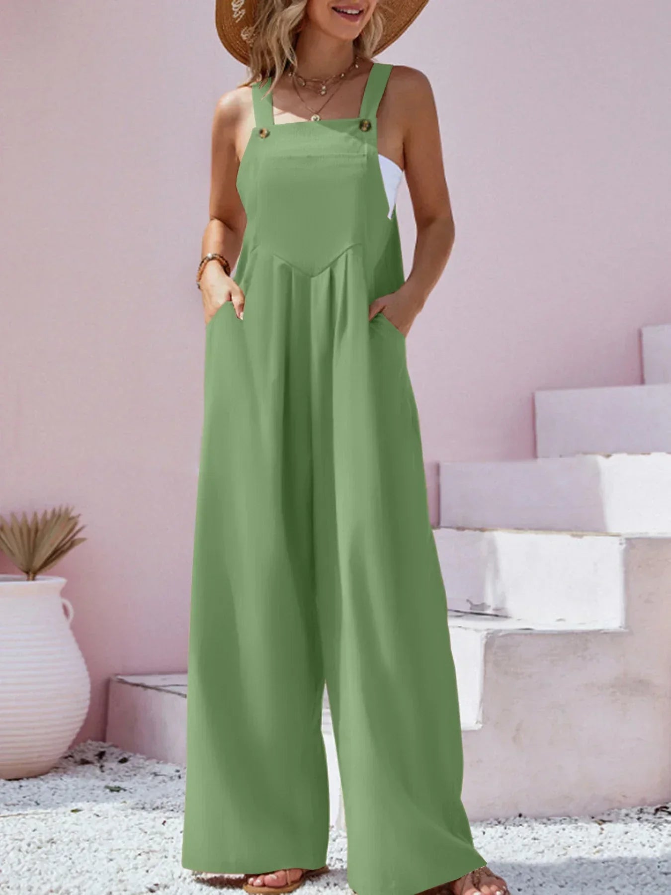 Ainhoa® | Overall mit weitem Bein