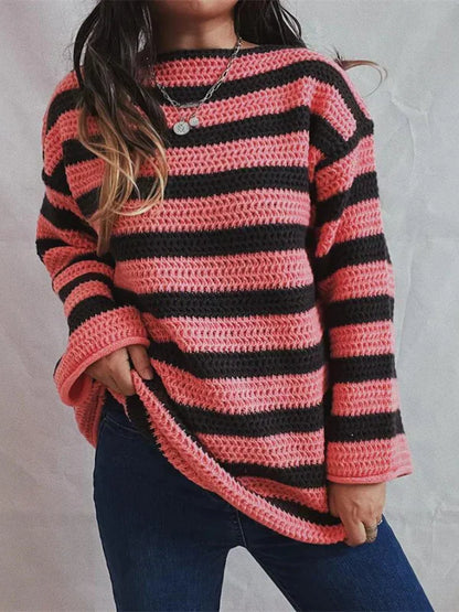 Zoé® | Gestreifter Strickpullover