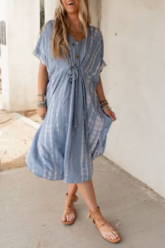 Abigail® | Batik-Kimono-Kleid