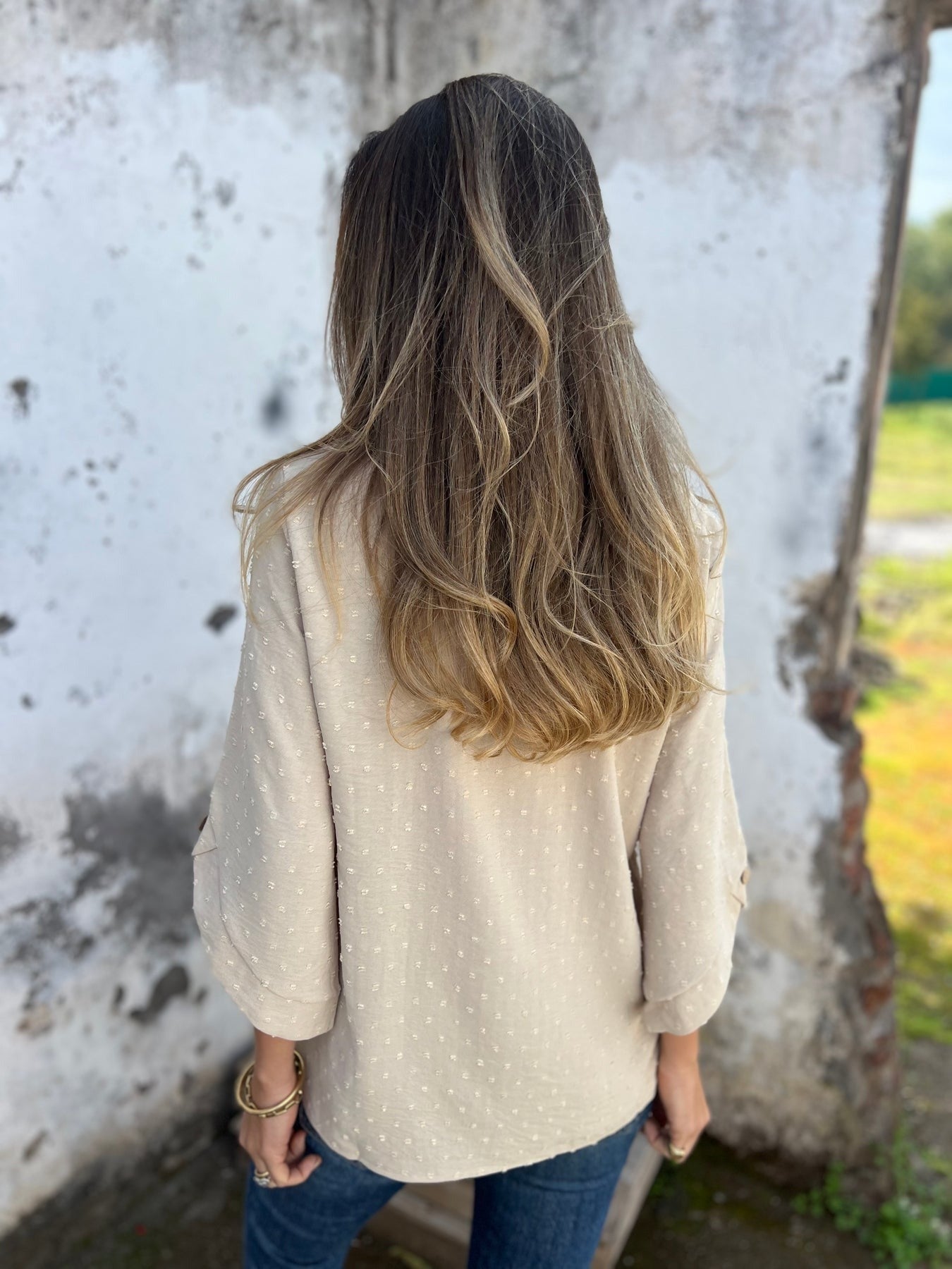 Dagmar® | Stilvolles Baumwolltop mit halben Ärmeln