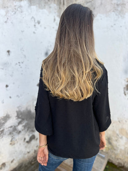 Dagmar® | Stilvolles Baumwolltop mit halben Ärmeln