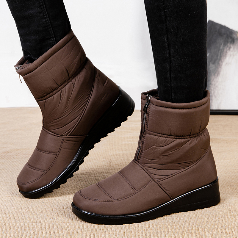 Yoselin® | Wasserdichte Damen-Winterstiefel mit Reißverschluss