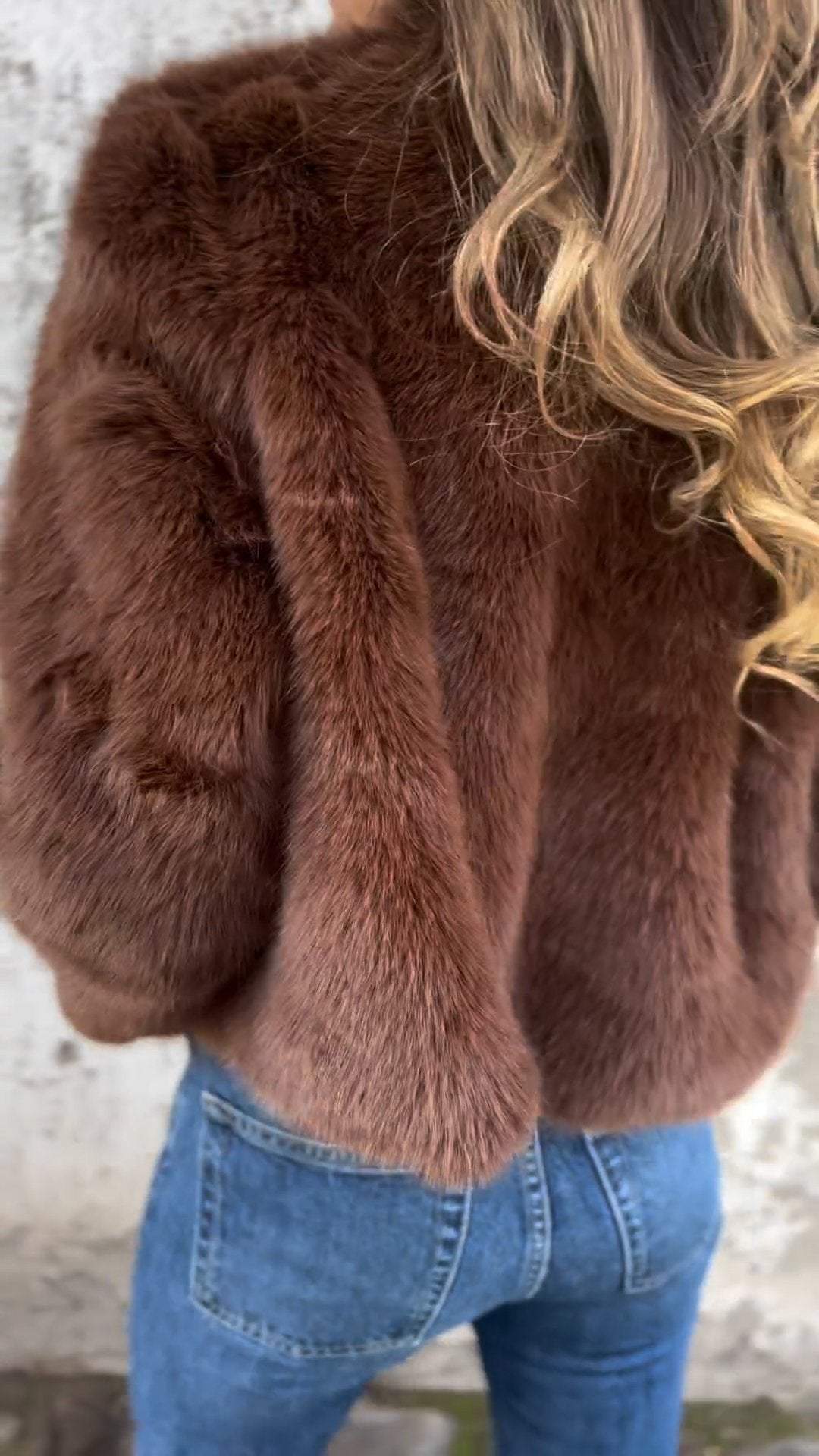 Janina® | Faux Fur Jacket