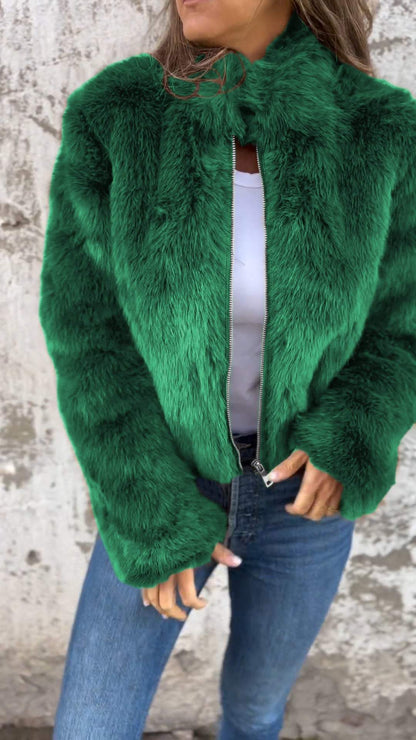 Janina® | Faux Fur Jacket