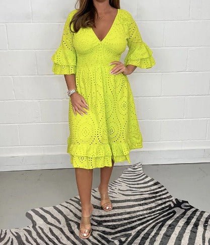 Abigaíl® | Elegantes Spitzenkleid für stilvolle Anlässe