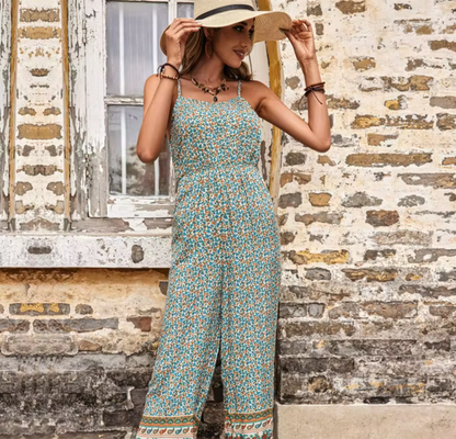 Abigail® | Bohemian-Jumpsuit mit hoher Taille